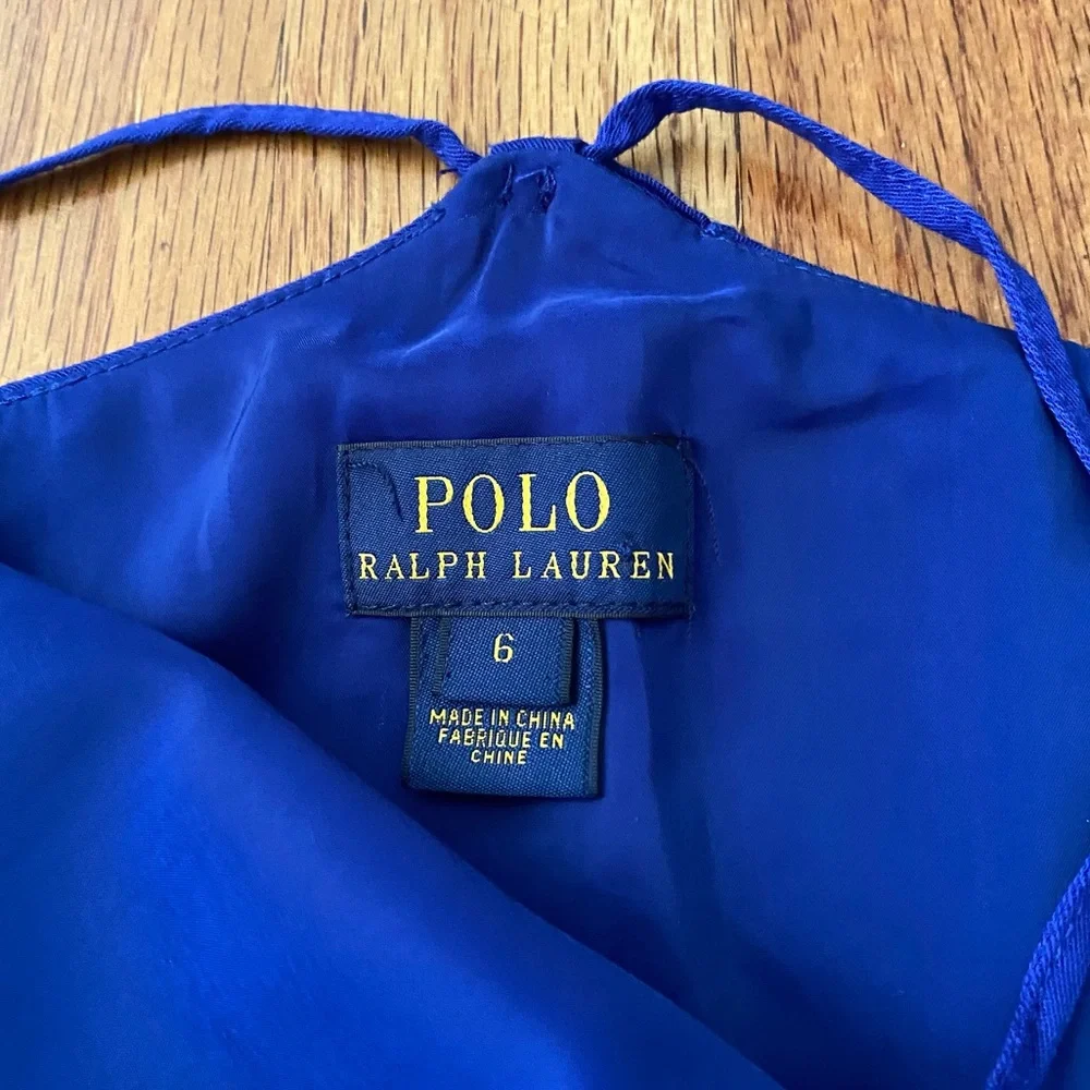 Ralph Lauren Viscose Dress with Spaghetti Straps